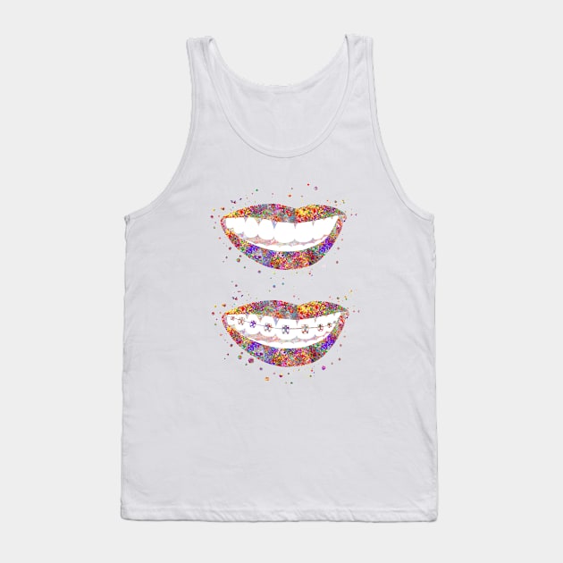 Teeth braces Tank Top by RosaliArt